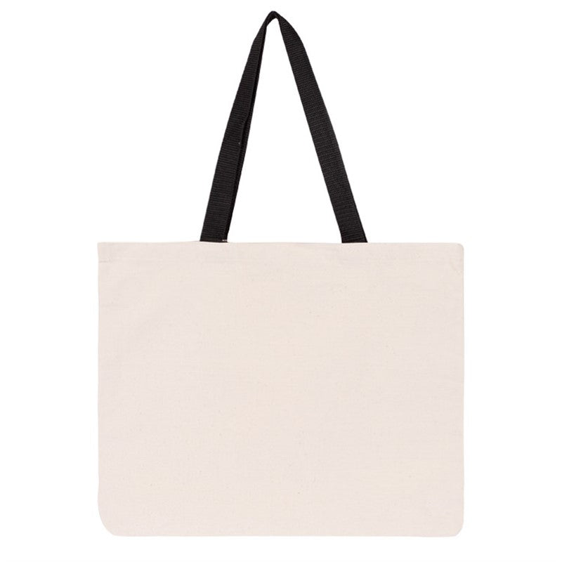 Embroidered Canvas Tote Bag