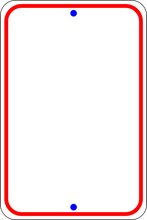 Load image into Gallery viewer, 12x18 Rectangular Caution Sign
