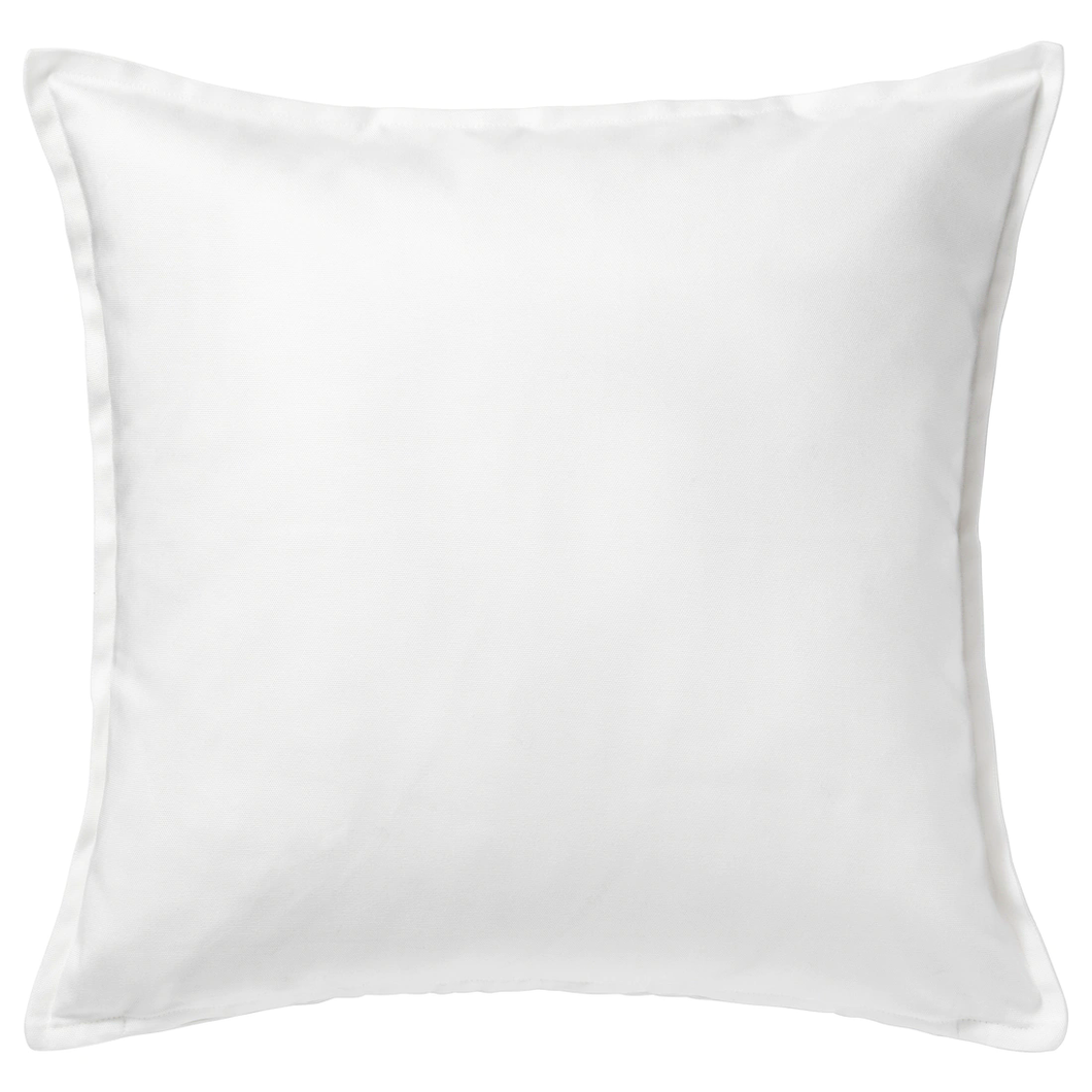 Embroidered Square Throw Pillow